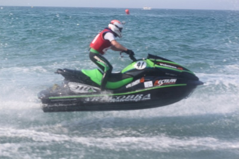 Victoria de Juanma Cuevas en la segunda prueba del Campeonato de Espa&ntilde;a de Motos de Agua